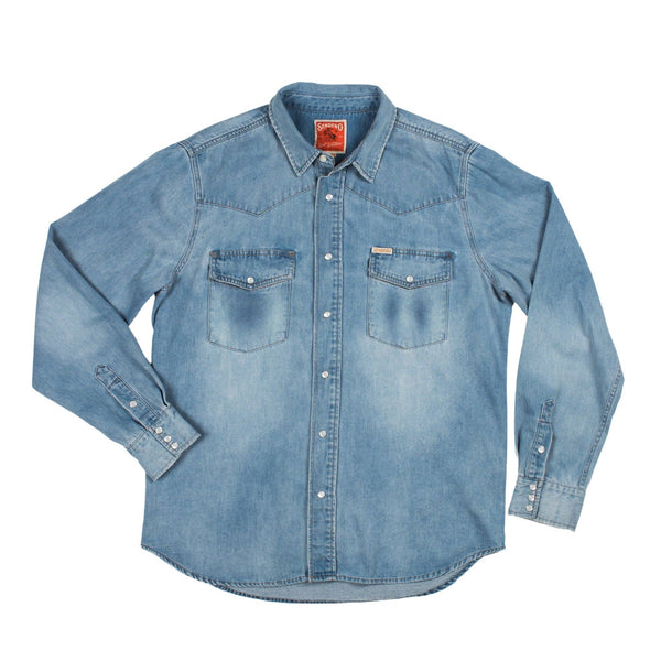 The Wyatt Shirt: Vintage Denim