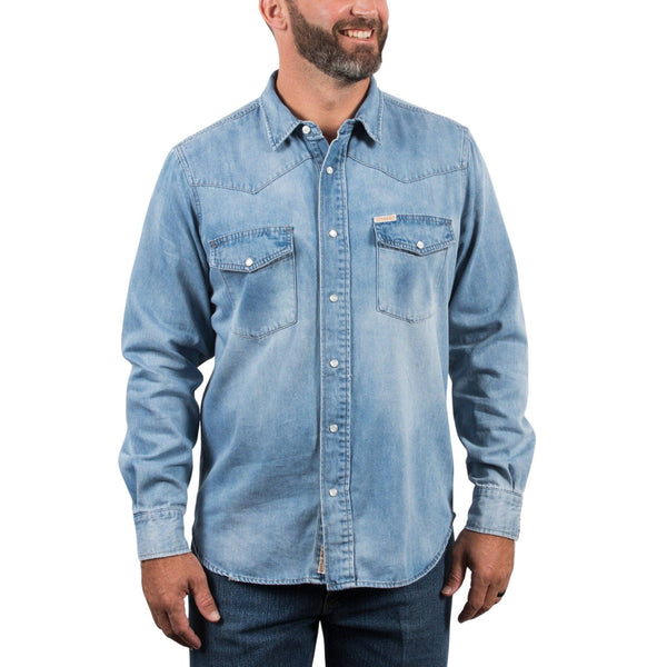 The Wyatt Shirt: Vintage Denim