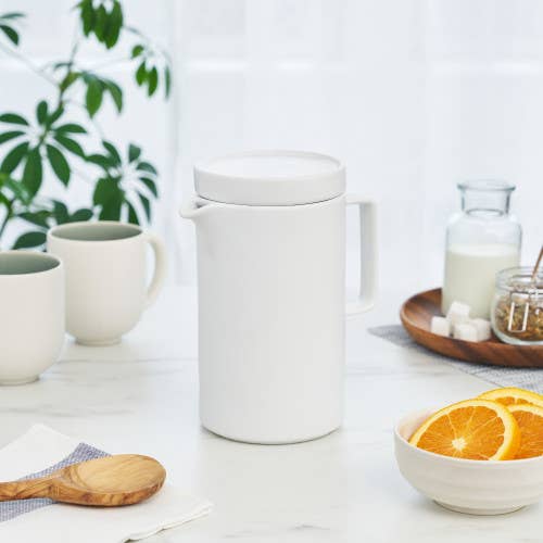 Jona™ Matte Finish Teapot in White