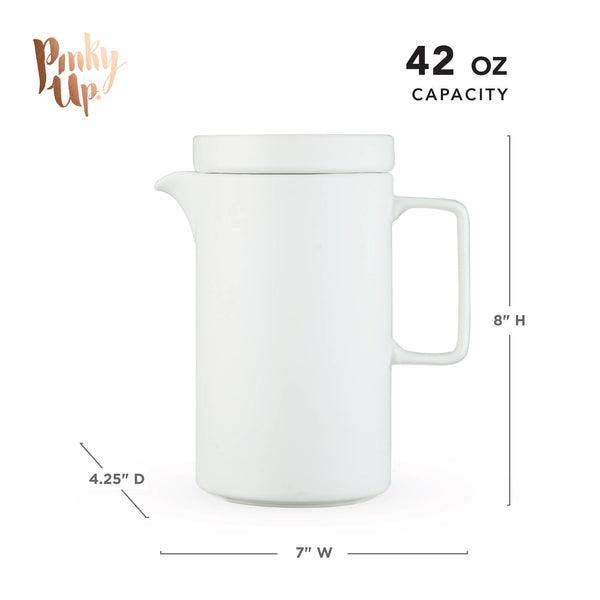 Jona™ Matte Finish Teapot in White