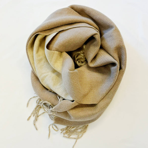 Double Sided Reversible Scarf: Gray