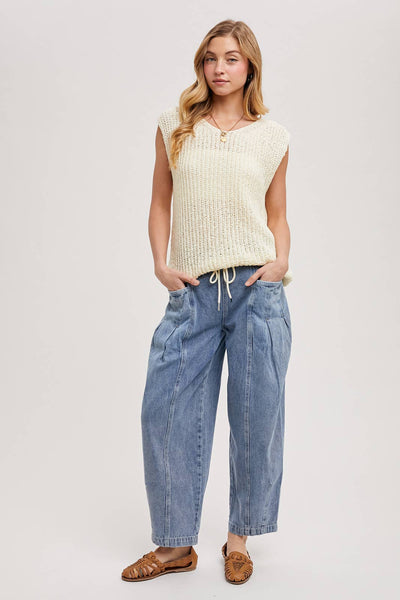 Barrel Jeans - Light Wash