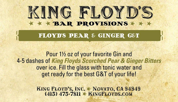 KING FLOYD'S Scorched Pear and Ginger