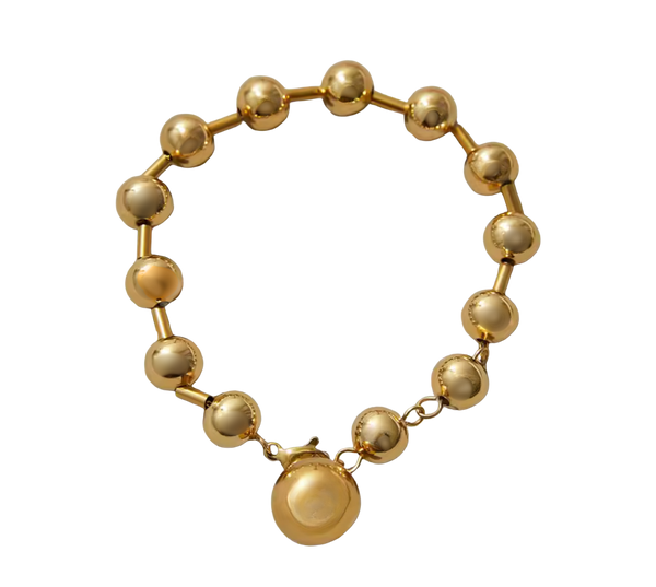 In Your Sphere of Orbit Bracelet- Waterproof- PVD: Two Tone