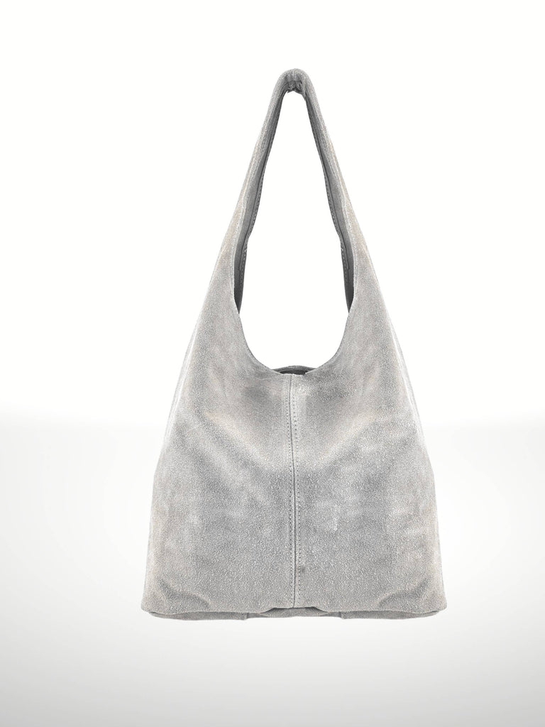 Suede Leather Bag: Leather