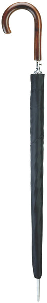 Dark Wood Crook Handle Umbrella