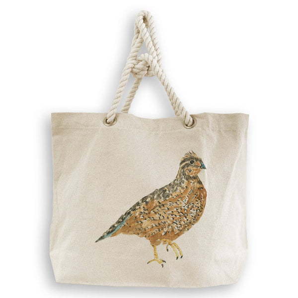 Brown Quail: Dishtowel