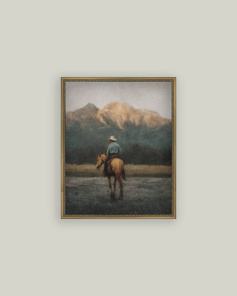Ride Across the River: 18x22