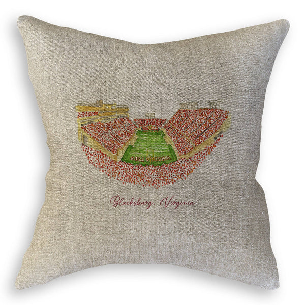 Virginia Tech Football Stadium Dishtowel