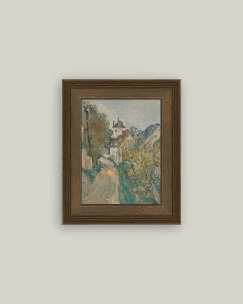 The House of Dr Gachet Framed Antique Art: 5x7
