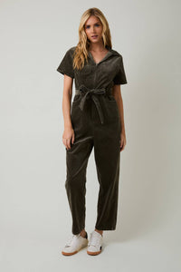 Jumpsuit: Olive