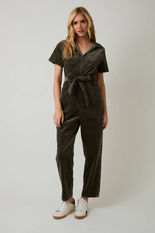 Jumpsuit: Olive