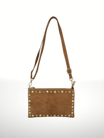 Suede Leather Bag: Leather