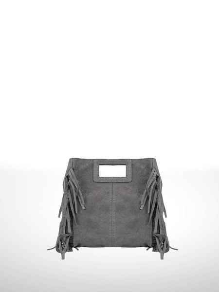 Venas ²¹ suede leather handbag: Leather