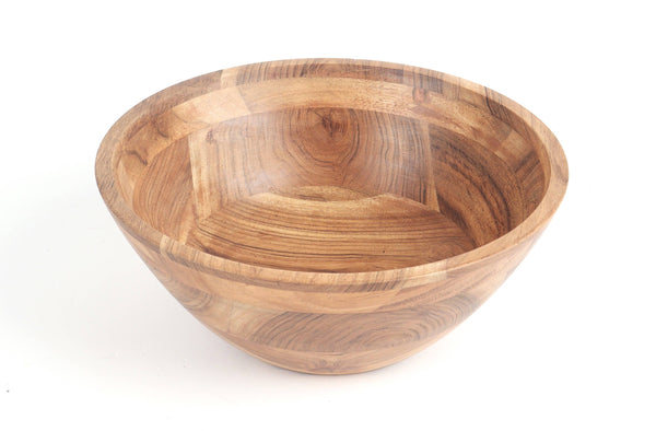 10" Acacia Wooden Bowl