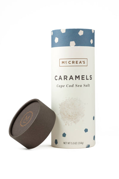 Caramels Tall Tube - Cape Cod Sea Salt (6 per case)