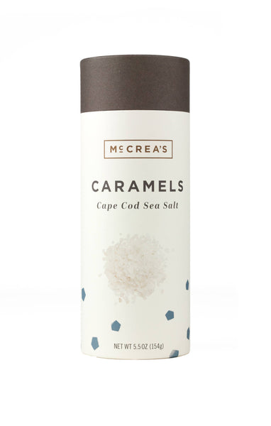 Caramels Tall Tube - Cape Cod Sea Salt (6 per case)