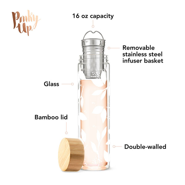 Blair Bee Glass Travel Infuser Mug