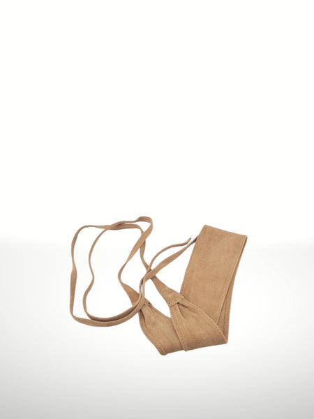 Judit Suede Sash Belt 220723: Leather