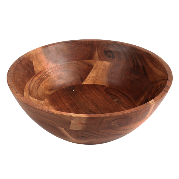 14" Acacia Wood Bowl
