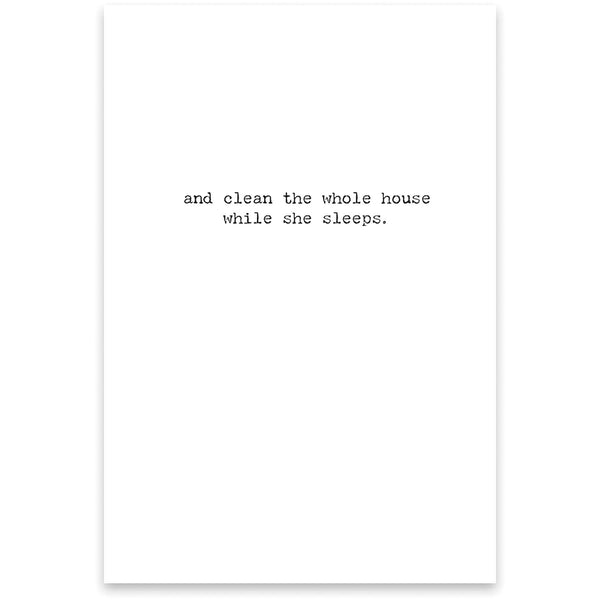 In His Arms Greeting Card