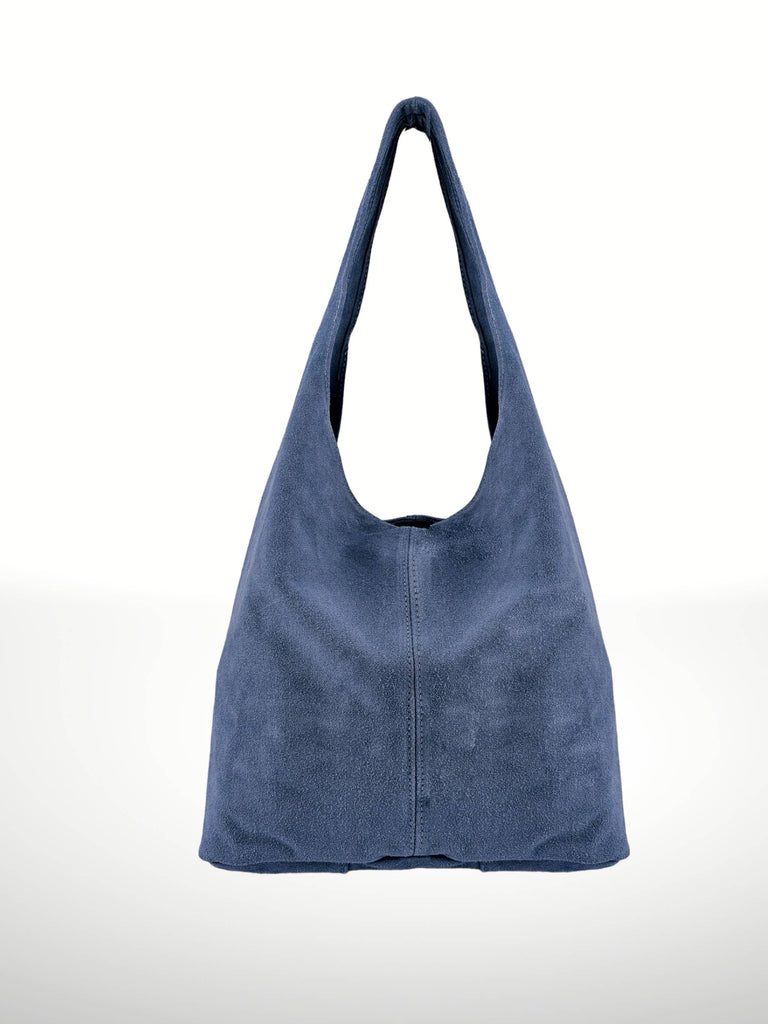 Suede Leather Bag: Leather