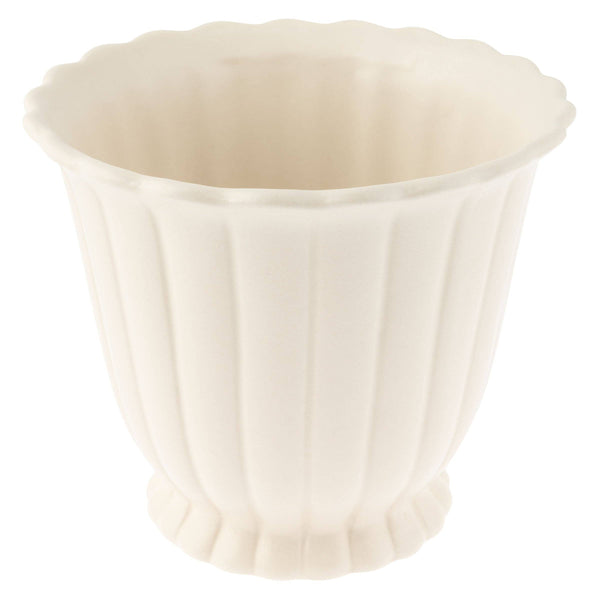 Fluted Pot: Oval