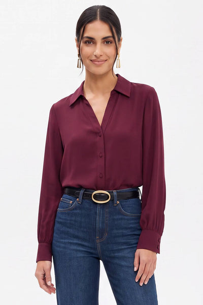 Neck Shirt With Open Seam Sleeve: Papyrus / S
