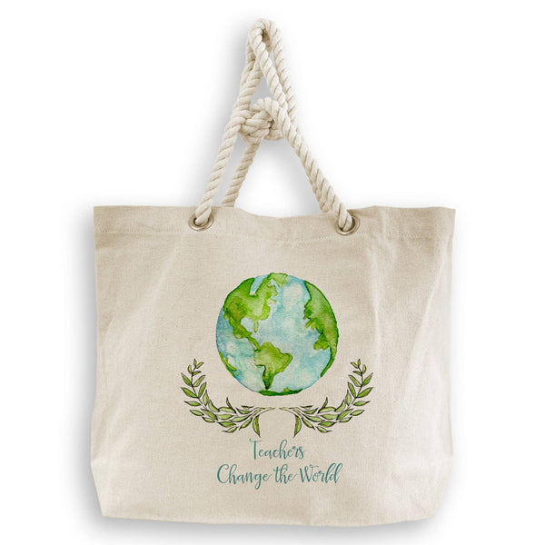 Teachers Change the World Tea Towel