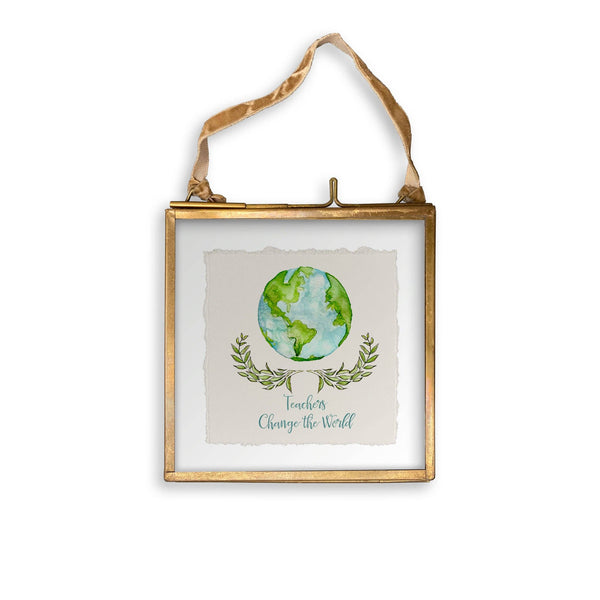 Teachers Change the World Tea Towel