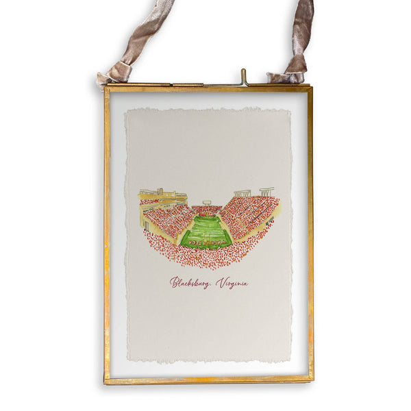 Virginia Tech Football Stadium Dishtowel