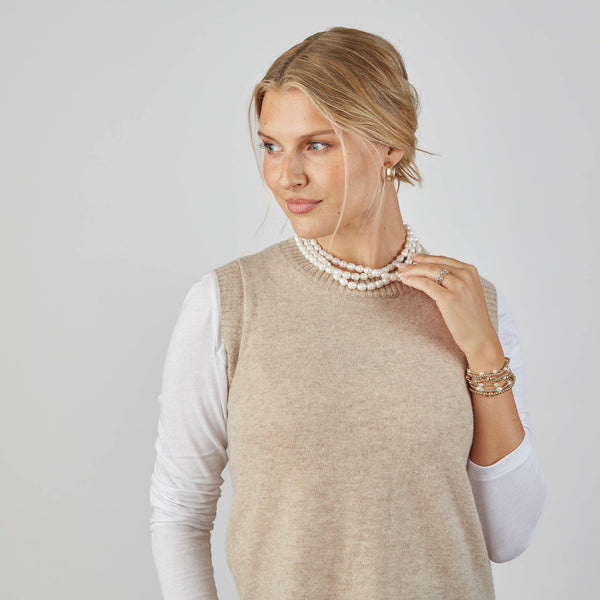 3-Strand Baroque Pearl Necklace