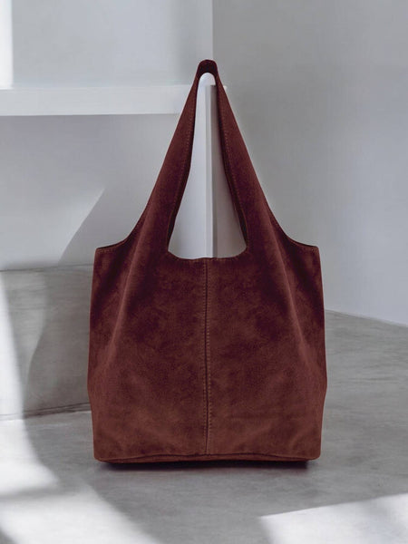 Giannina 221024 Suede Leather Shoulder Bag: Leather