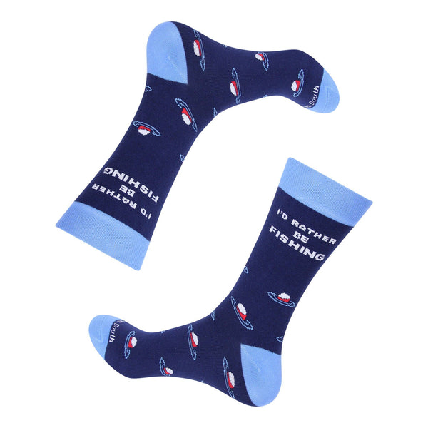 I'd Rather Be Fishing Socks