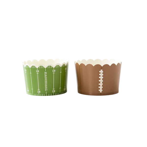 FTB914 - Football Jumbo Baking/Food Cups
