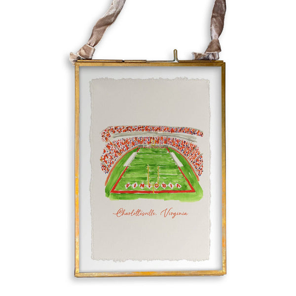 University of Virginia Football Stadium Dishtowel