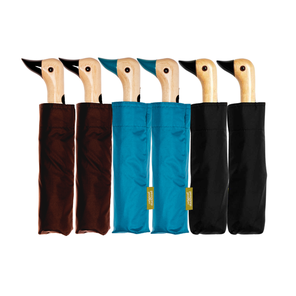 Multipack Espresso/Teal/Black Duckhead Umbrella