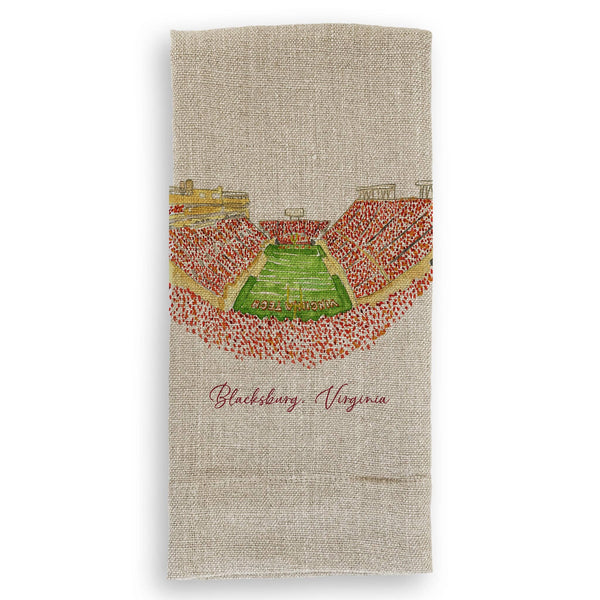 Virginia Tech Football Stadium Dishtowel