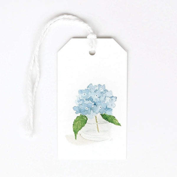 Hydrangea gift tags