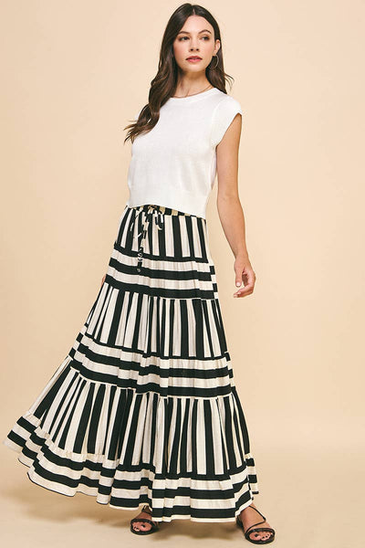 Cap Sleeve Knit Top - Pure White