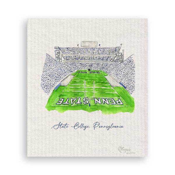 Penn State Football Stadium: Dishtowel / Keep Words / -