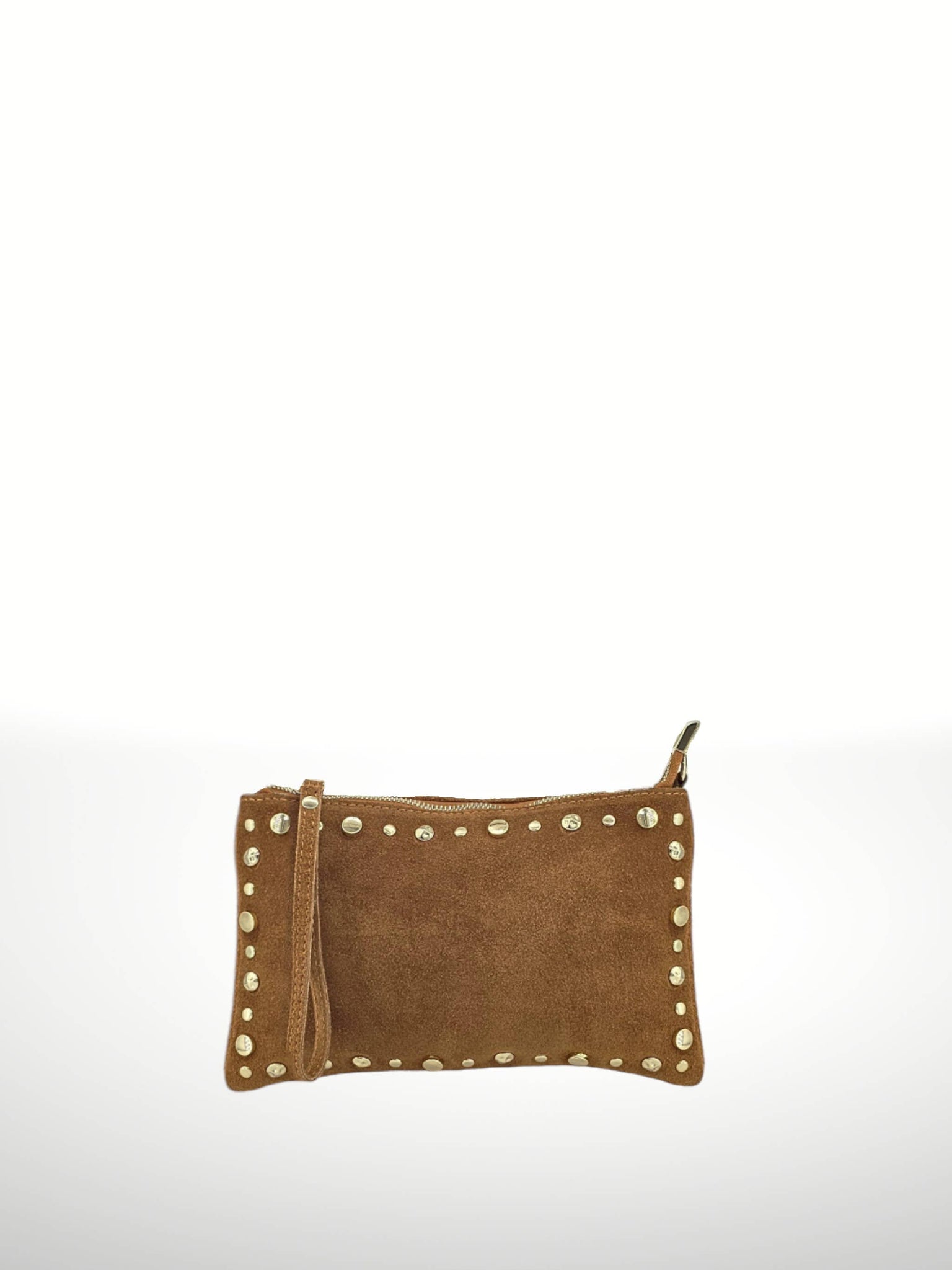 Uniles 250315 suede leather handbag: Leather