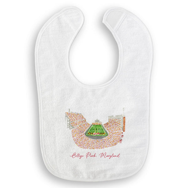 University of Maryland Football Stadium Dishtowel / Keep Words / -