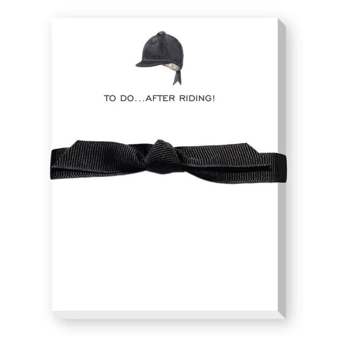 Mini Notepad - RIDING HELMET