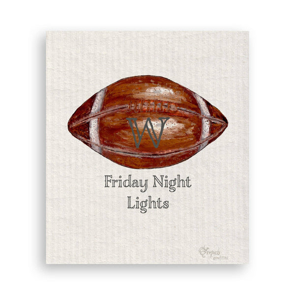 Friday Night Lights Football with Location: Wine Bag / -