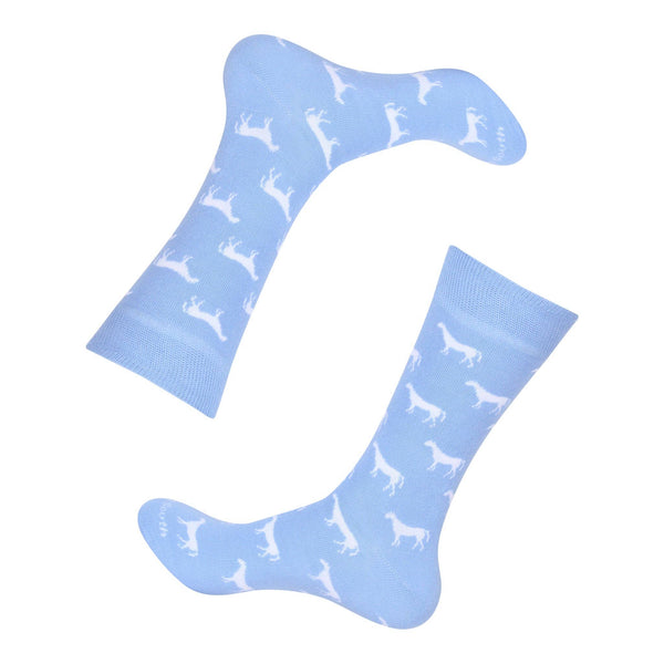 Light Blue Paddock Socks
