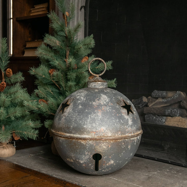 16" Grey Star Sleigh Bell
