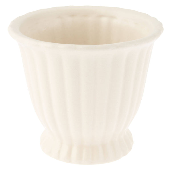 Fluted Pot: Oval