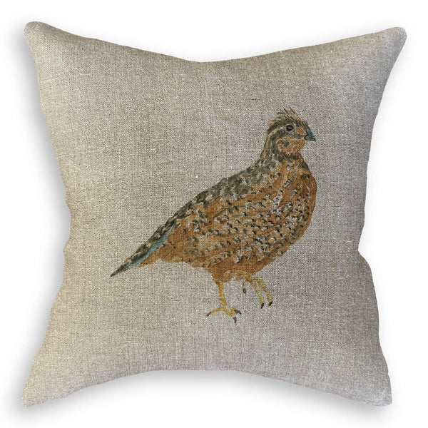 Brown Quail: Dishtowel