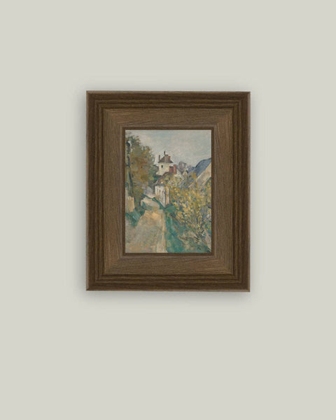 The House of Dr Gachet Framed Antique Art: 8x10